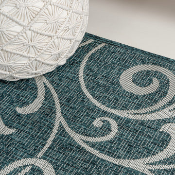 Maribel Traditional Classic All-Over Scroll Area Rug